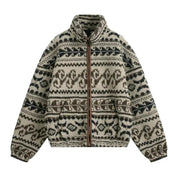 veste jacquard homme élégante motif tissé tendance