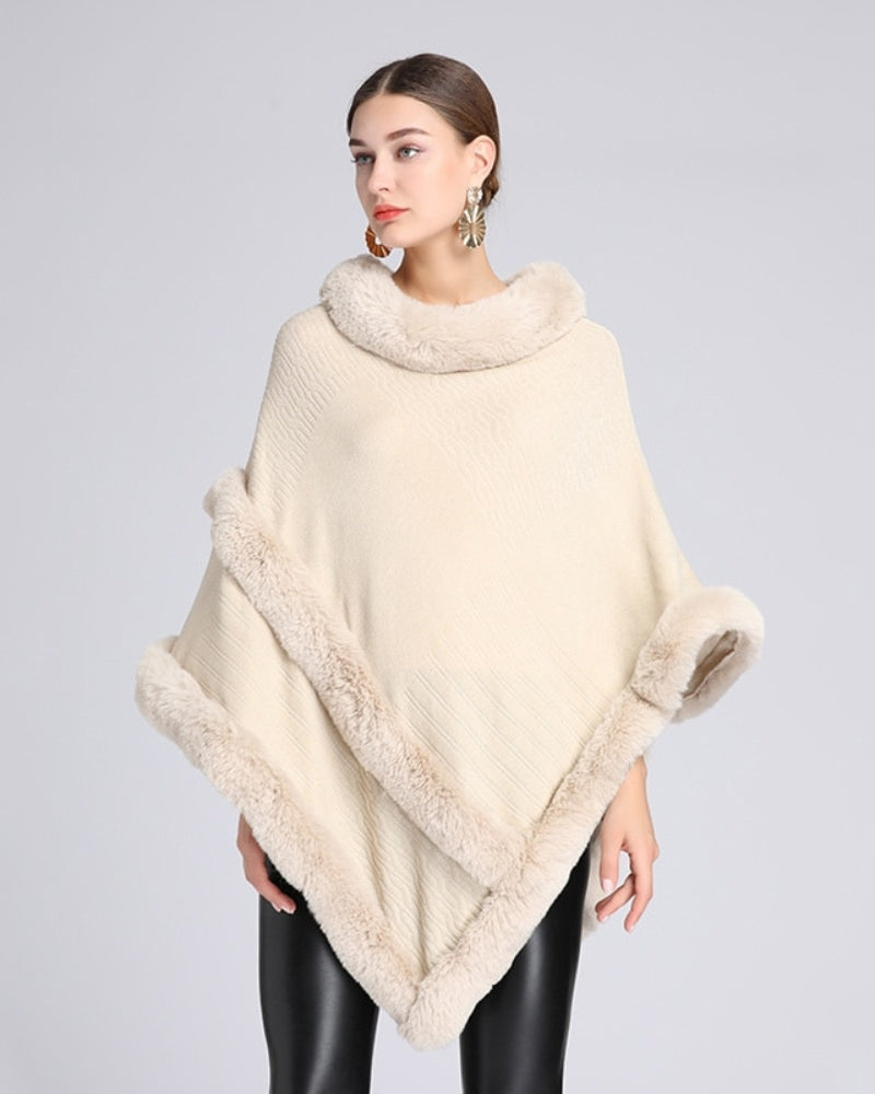 cape polaire femme agée