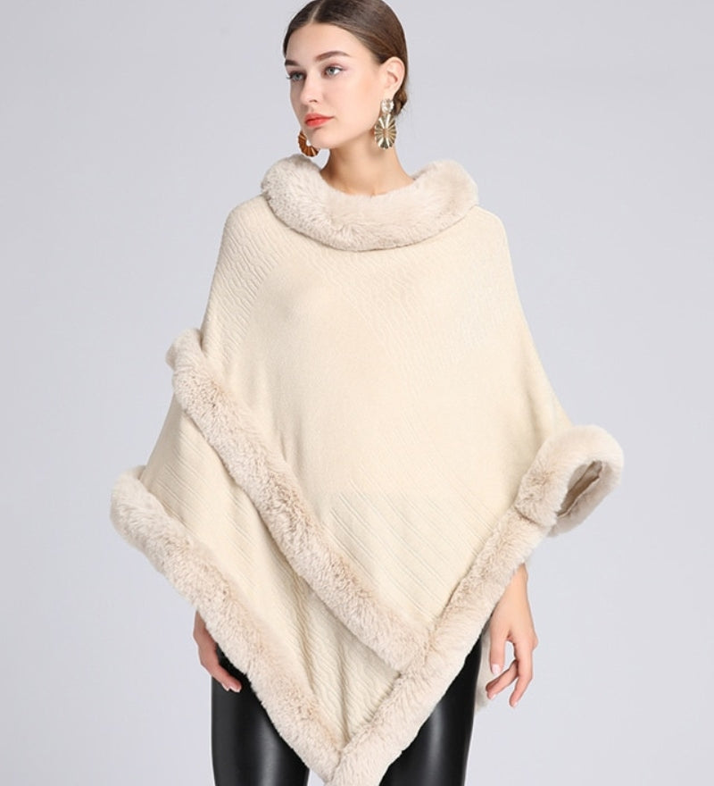 cape polaire femme agée