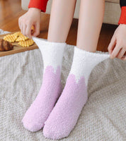 Chaussette chaude femme