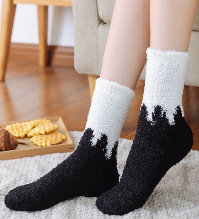 Chaussette douce et chaude