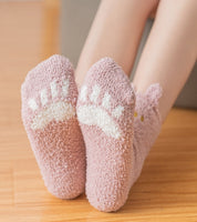 Chaussette fourrure