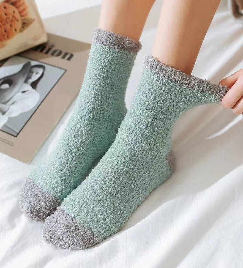 Chaussette haute laine