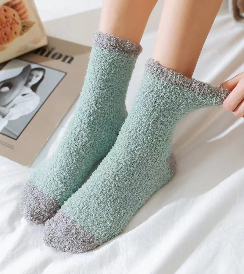 Chaussette haute laine