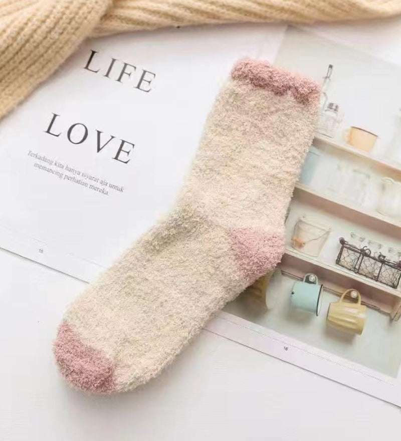 chaussettes laine femme