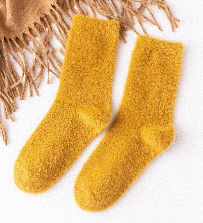 Chaussette moumoute femme