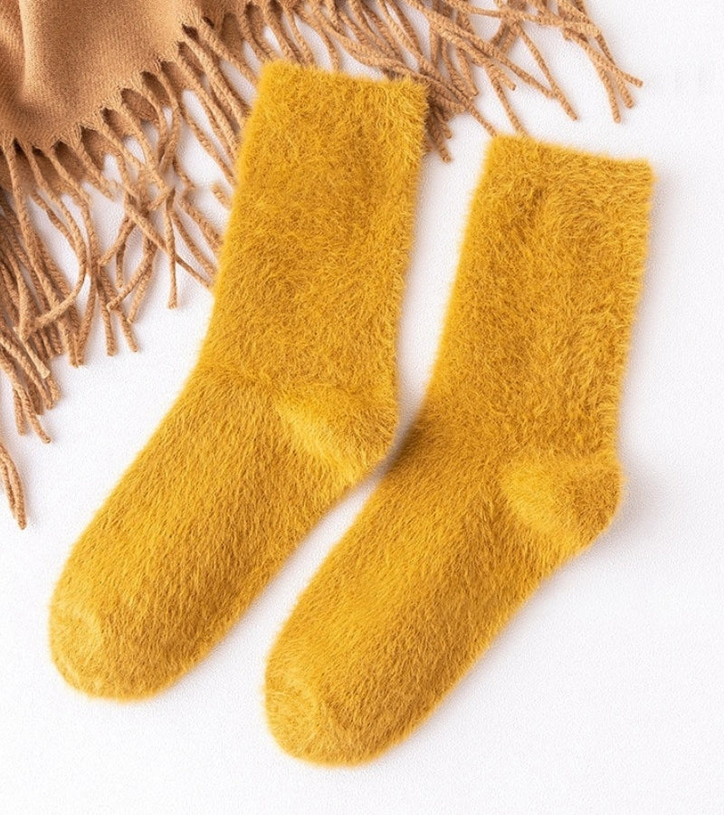 Chaussette moumoute femme