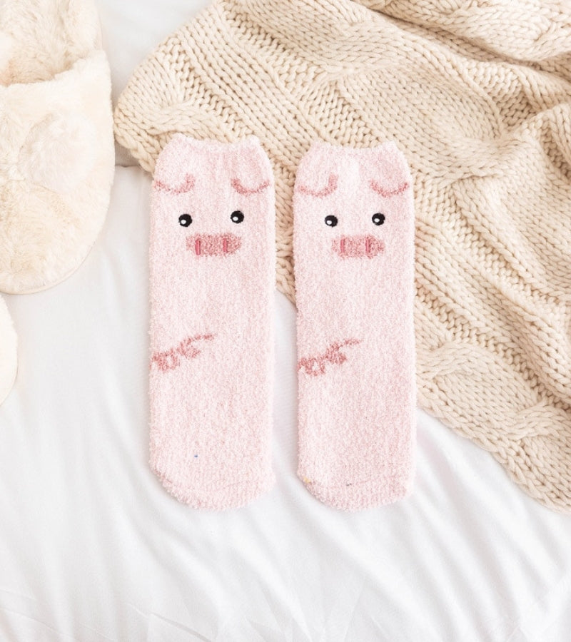 Chaussette Pilou Pilou cochon