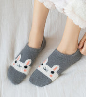 Chaussette Pilou Pilou lapin gris