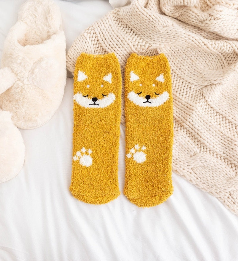 Chaussette Pilou Pilou renard