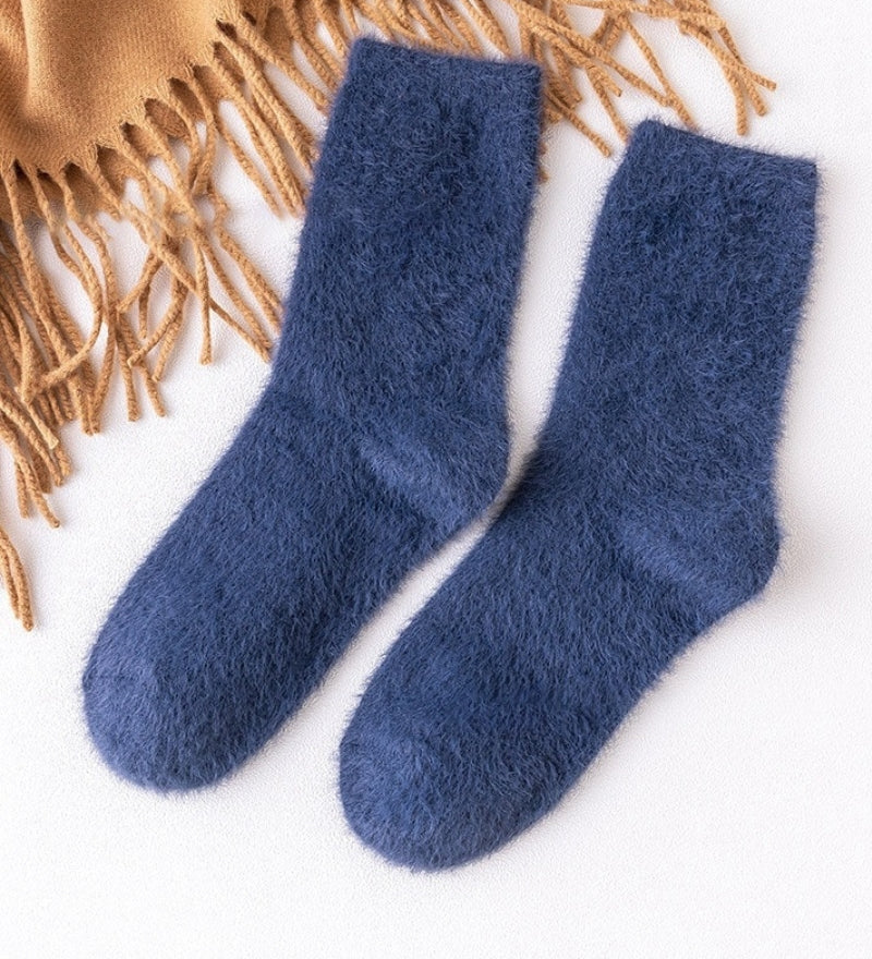 Chaussettes cocooning en moumoute