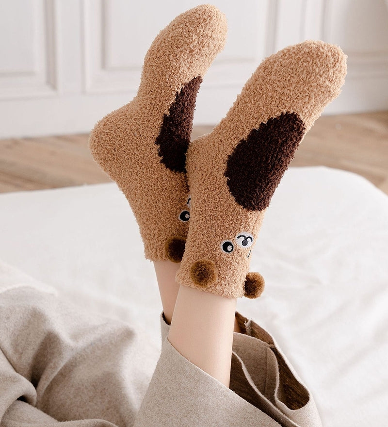 Chaussettes fines et chaudes