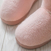 chaussons molletonnés femme