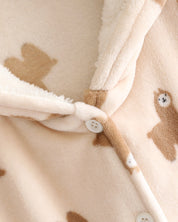 chemise de nuit polaire femme hiver