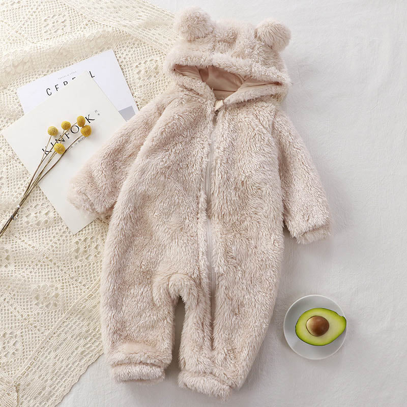 Combinaison pyjama beige pour enfant