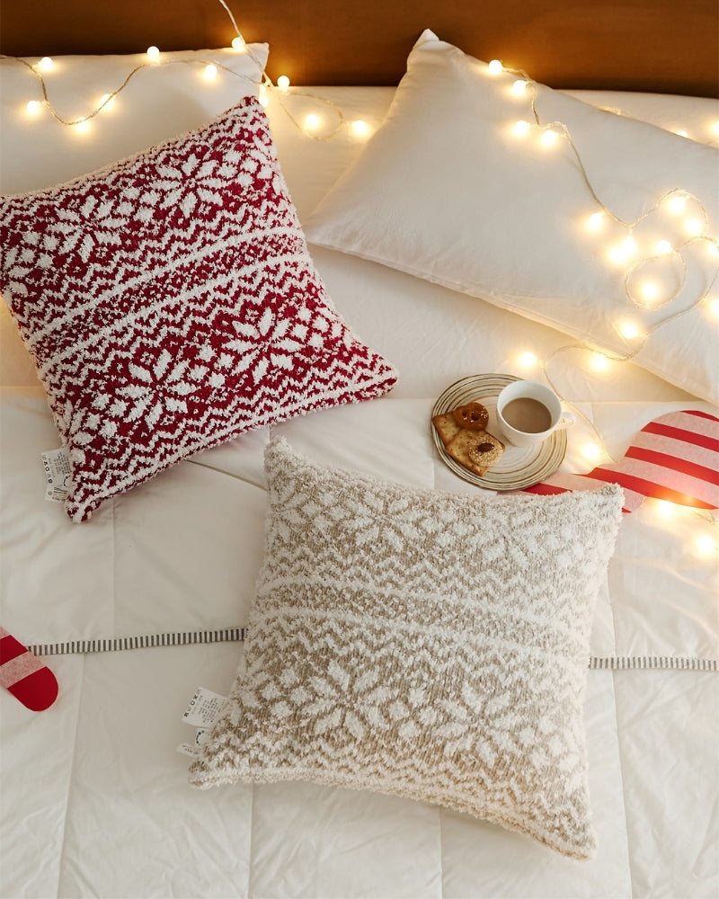 housse coussin noel