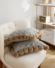 coussin peau de mouton