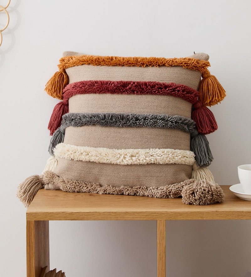 housse de coussin peluche