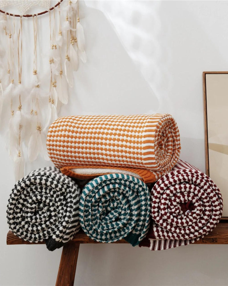 couverture en peluche