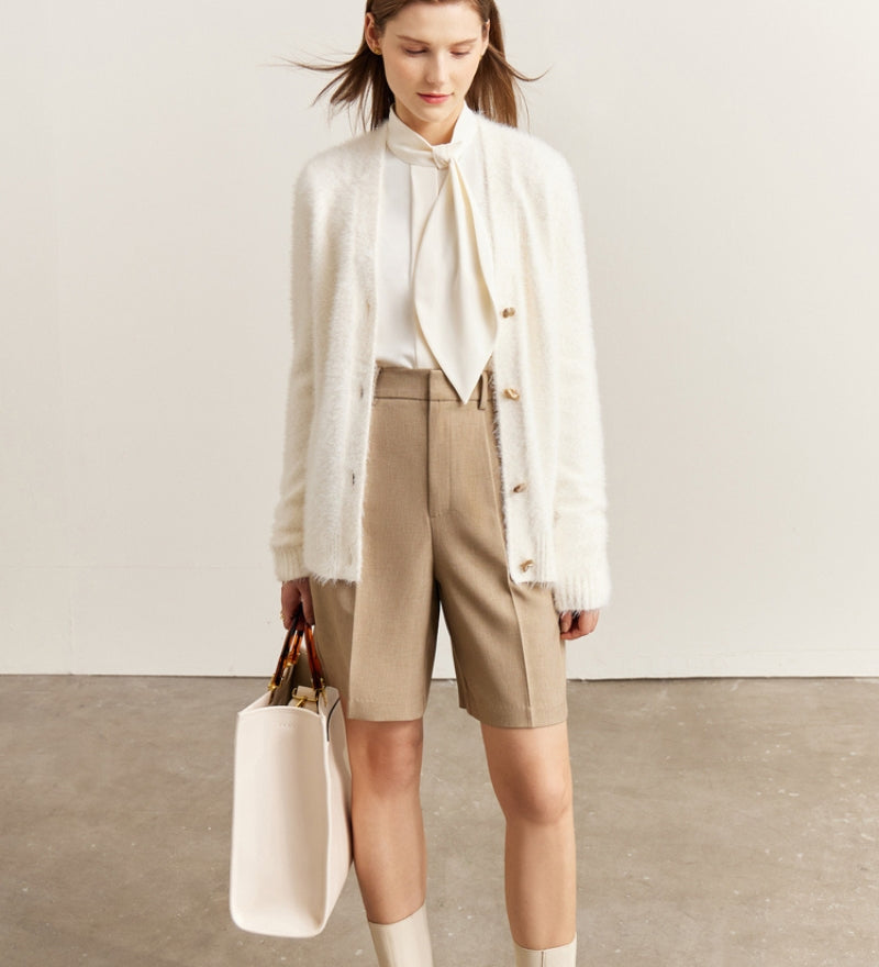 Gilet doux femme