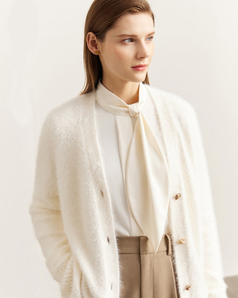 gilet doux et chaud femme