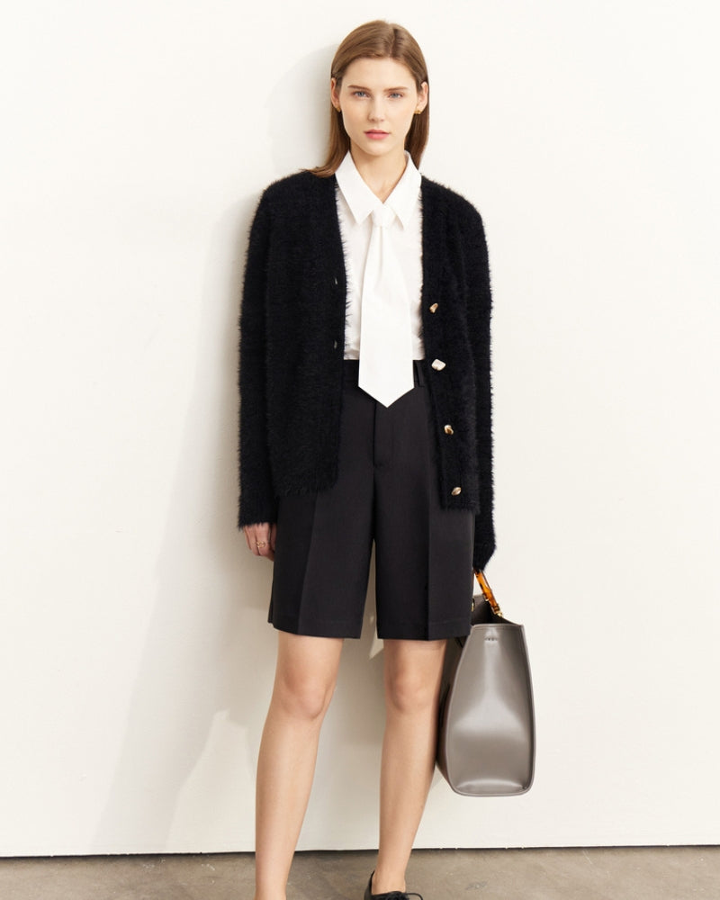 gilet long doux