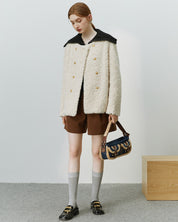 gilet long molleton femme