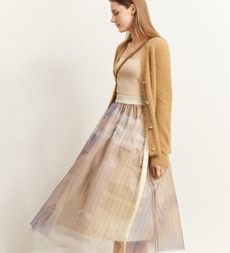 Gilet mouton femme