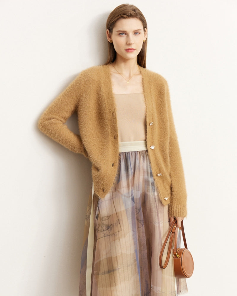 gilet peau de mouton femme