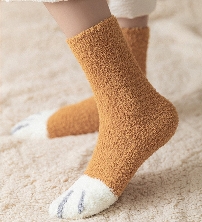 Grosse chaussette en laine de Pilou Pilou