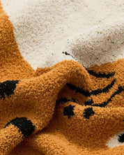 plaid tout doux beige