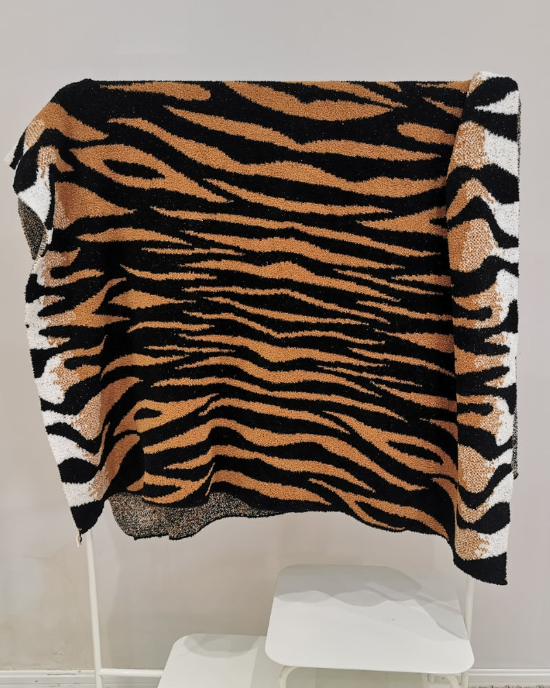 plaid fausse fourrure luxe