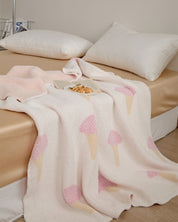 plaid matelassé velours