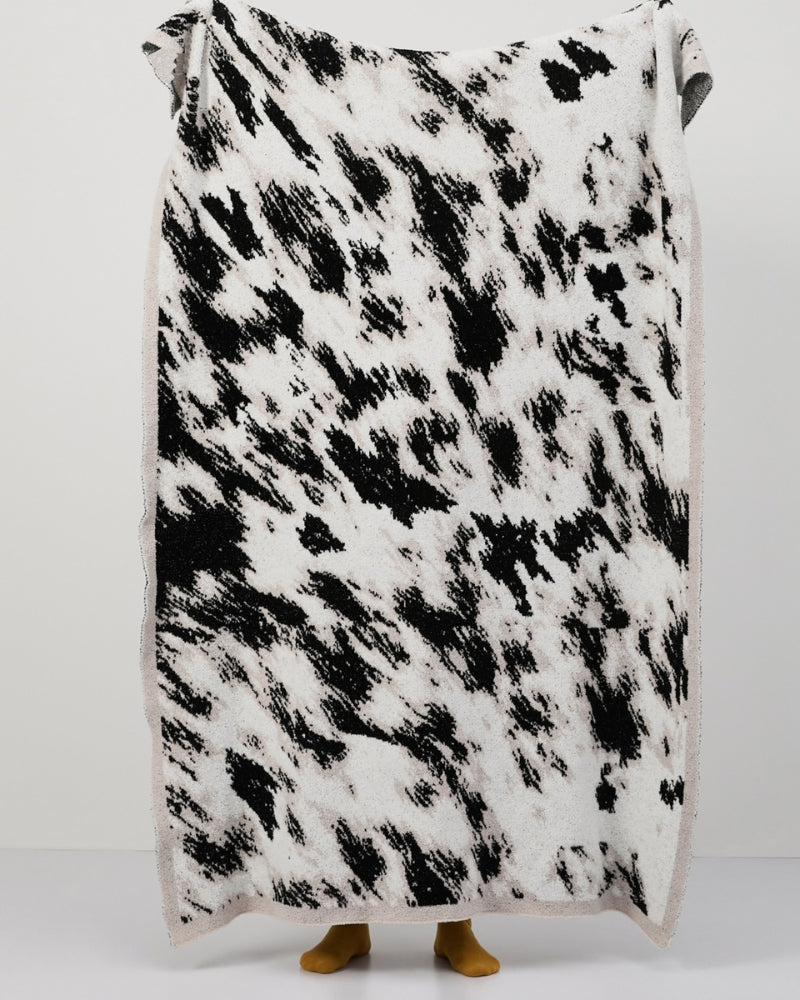 plaid imitation peau de mouton