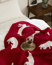 plaid motif animaux