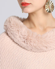 poncho chaud femme d'intérieur