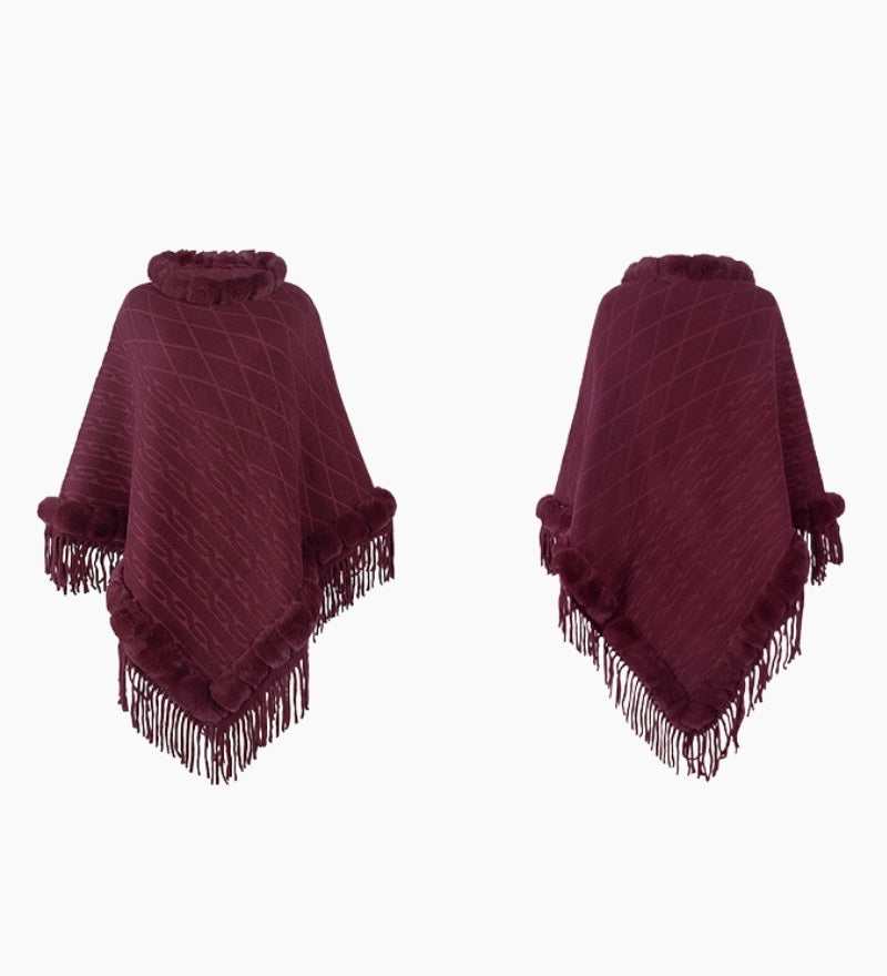 Poncho Pilou Pilou femme