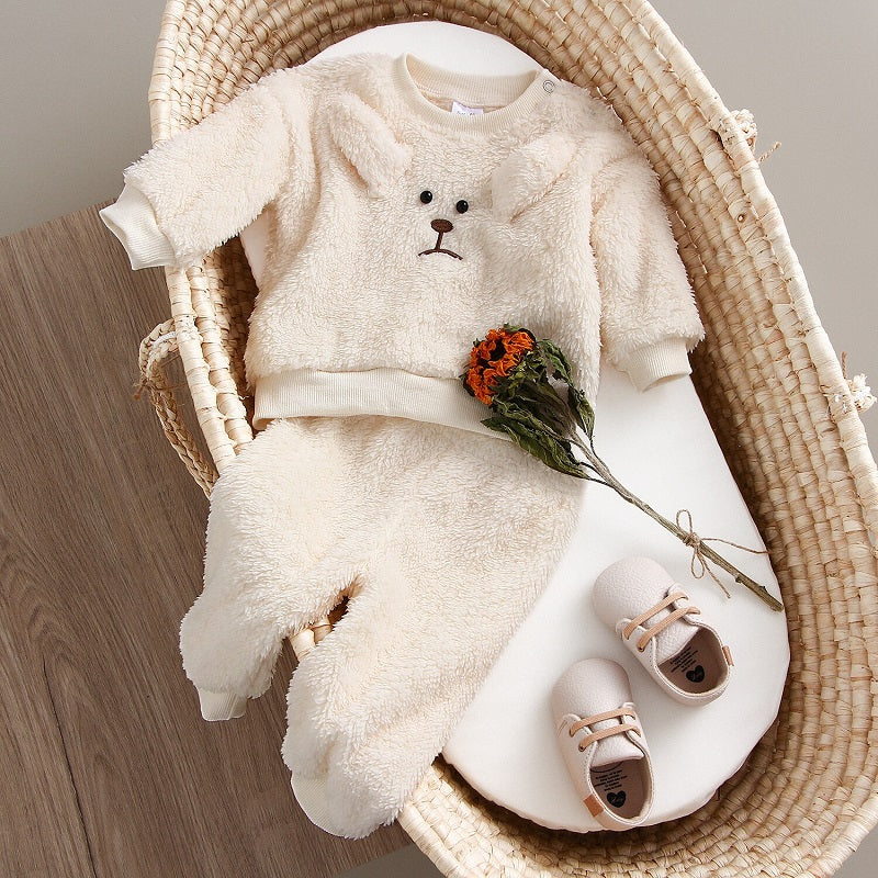 Pyjama à motif en matière polaire pour enfant