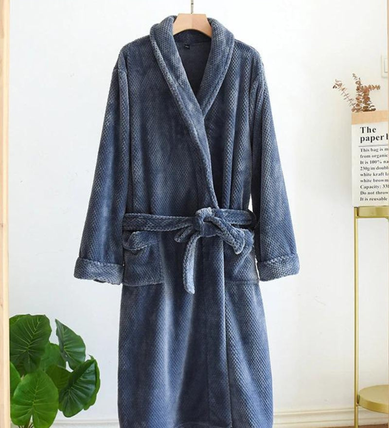 Robe de chambre douce homme