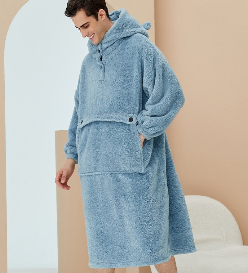 robe de chambre homme polaire damart