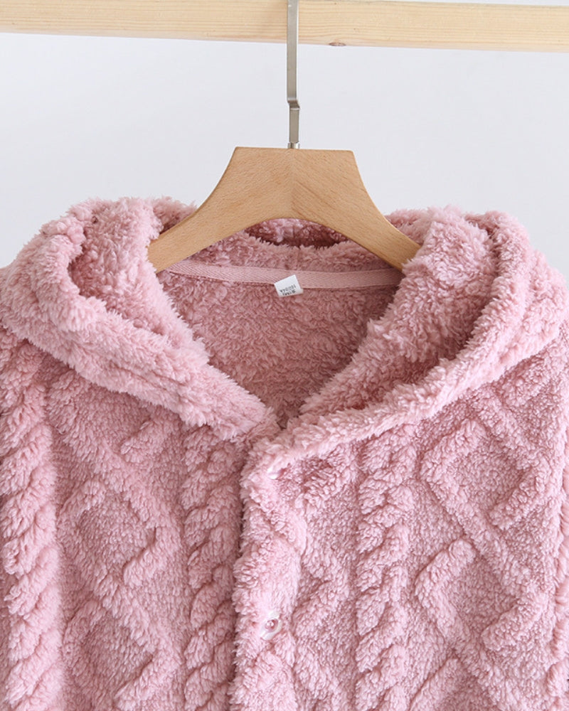 robe de chambre en pilou pilou