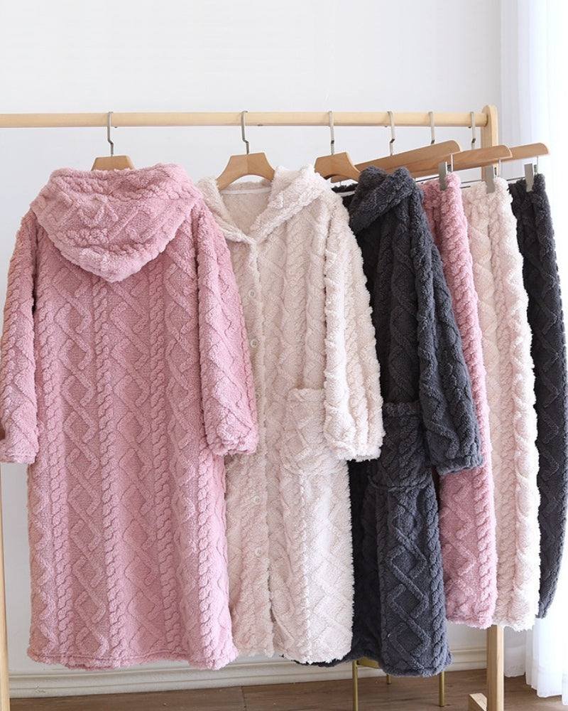 robe de chambre femme pilou pilou