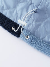 veste-chemise en flanelle doublée de sherpa 