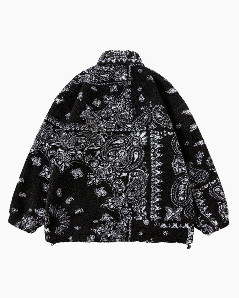 veste polaire peluche homme