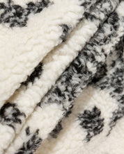 veste tissu peluche homme